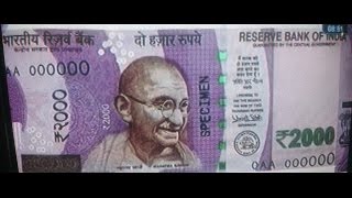 INTRODUCING 2000 RUPEES NOTE IN INDIA