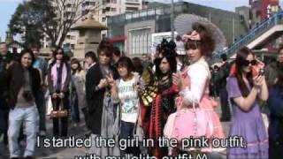 A day in Harajuku Japan with a gothic lolita  - Part 1