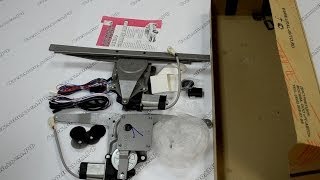 Электрические стеклоподъемники ГРАНАТ для ГАЗ-3110 Волга в задние двери