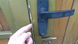 Двухстворчатые самодельные ворота из профильной трубы Дачный мастер на все руки