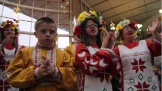 Танцы и песни на Минском железнодорожном вокзале: флешмоб "Инклюзивная Беларусь"