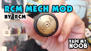 RCM Shuttle Mechanical Mod  ~ vapemynoob [ Greek Reviews ]