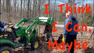 John Deere 1025r: Stump, Grind, and Roll