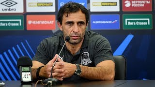 Пресс-конференция после матча ЦСКА – «Краснодар»