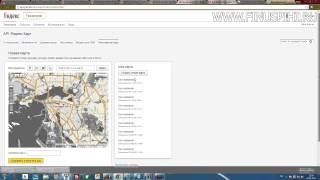 Урок №12 -Вставка Яндекс Карты WYSIWYG Web Builder