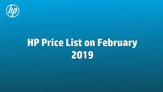 HP Laptop Price list on February, 2019