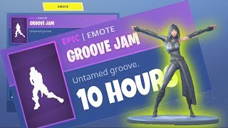 FORTNITE *New* FATE Skin GROOVE JAM EMOTE / DANCE 10 HOURS