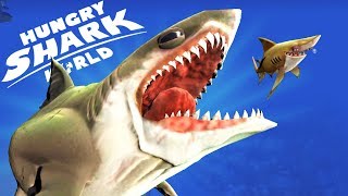 ГИГАНТСКИЙ МЕГАЛОДОН ПРОТИВ АКУЛ  | Hungry Shark World