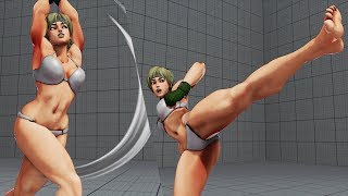 Street Fighter 5 Sakura Thicc Extra Swimsuit mod