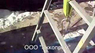 Испытание стремянок - видео