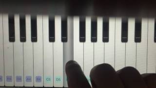 تعليم عزف اغنية نسم علينا الهوى على البيانو