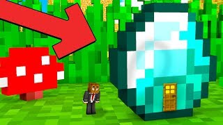 HOW TO LIVE INSIDE A DIAMOND IN MINECRAFT! | JeromeASF