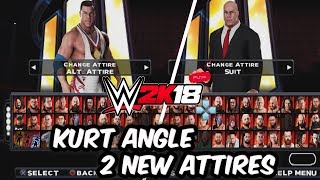 WWE 2K18 PSP, Android/PPSSPP - Kurt Angle 2 New Attires
