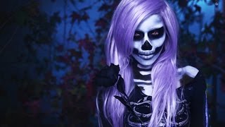 Skeleton Makeup : Watchers of the Night