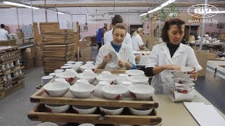 Как делается добрушский фарфор