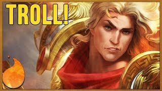 Report Achilles For Trolling - Smite