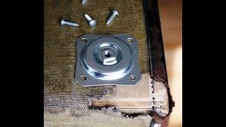 Делаем столик из старого чемодана
