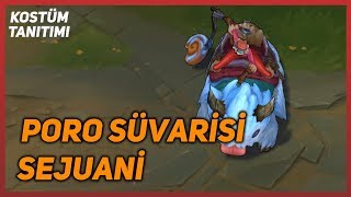 Poro Süvarisi Sejuani (Kostüm Tanıtımı) League of Legends