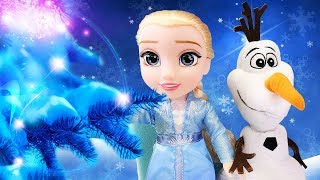 Karlar Ülkesi Elsa ile eğlenceli videolar. Çocuk videosu