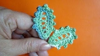 Ирландское кружево Листик Урок 314  Irich lace leaf pattern