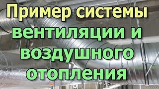 Система вентиляции и воздушное отопление в магазине Проект вентиляции Вентиляция в каркасном доме