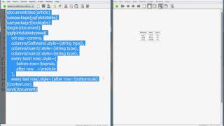 How to create tables from external files Excel or others using Latex