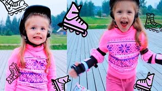 РОЛИКИ ЗАПИЛИ / Учимся кататься