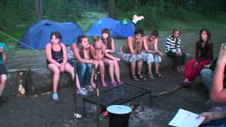 2013 06 25 Туристский оздоровительный лагерь Ветразь 2013 эпизод 2
