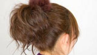 ふんわりポニーテールアレンジの作り方 big ponytail hair Arrangements