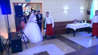 Marsz weselny - Przywitanie gości na sali - Zespół CZTERY KIERY