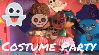 ? LOL Surprise! | The Halloween Costume Party | Stop Motion Video ?