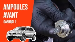 Changer les Ampoules d'éclairage avant QASHQAI ?
