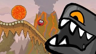 Red Ball Мультик игра  Красный шарик спасает подружку 3 серия