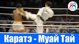 Энди Хуг. Каратэ против Муай Тай.
