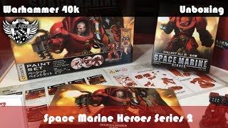 Warhammer 40K Space Marine Heroes Series 2 Unboxing Blood Angels