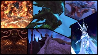 FFXIV OST All Primal / Trial Themes - A Realm Remembered