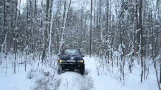 Внедорог №8 Лес. Зима. Suzuki Sidekick (Escudo/Vitara)