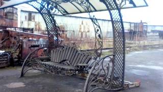 Качели 7  Садовые кованые качели в Днепропетровске, Днепр