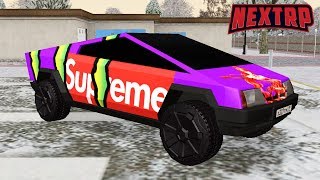 КУПИЛ ТЕСЛУ КИБЕРВАЗ! КАК ТЕБЕ ТАКОЕ ИЛОН МАСК! MTA NEXT RP!