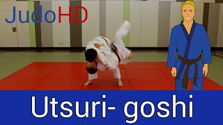 Blau: Utsuri- goshi [Judo]