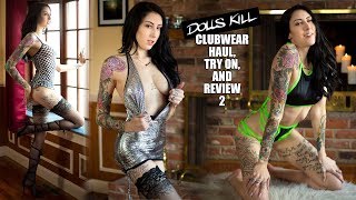 Dolls Kill Clubwear Haul Try On and Review 2