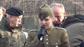 Uroczystości na "Łączce" - Narodowy Dzień Pamięci Żołnierzy Wyklętych - 1.03.2014