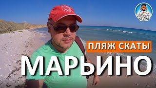 КРЫМ. ПЛЯЖ ВОЗЛЕ МАРЬИНО. МЕДУЗЫ. СКАТ. КАПИТАН КРЫМ