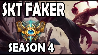 SKT T1 Faker Lee Sin vs Rengar Jungle Ranked Challenger Korea