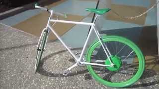 FlyKly Smart Wheel West Coast Demo Day---Riding on the Santa Monica Bike Path