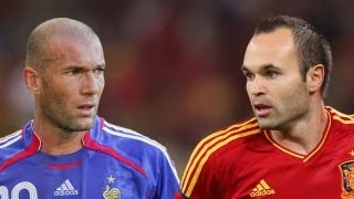 Zidane vs Iniesta