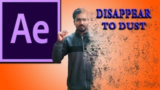 After Effects tutorial - Disappearing into dust