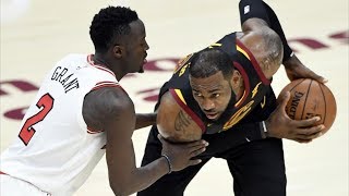LeBron James 34 Pts! Cavs Snap Bulls 7 Game Win Streak! 2017-18 Season