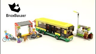 Lego City 60154 Bus Station - Lego Speed Build