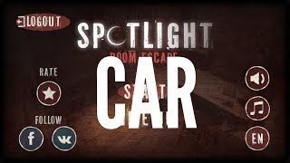Spotlight Room Escape Car FULL Walkthrough